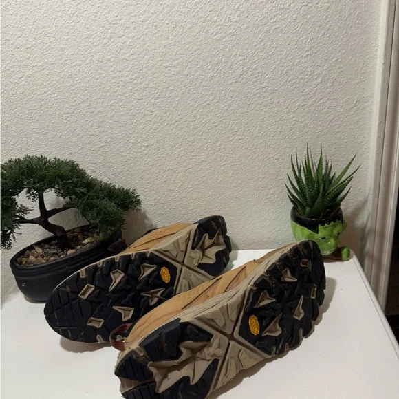 Hoka Men's Tan and Black Athletic Shoes - Picture 4 of 4